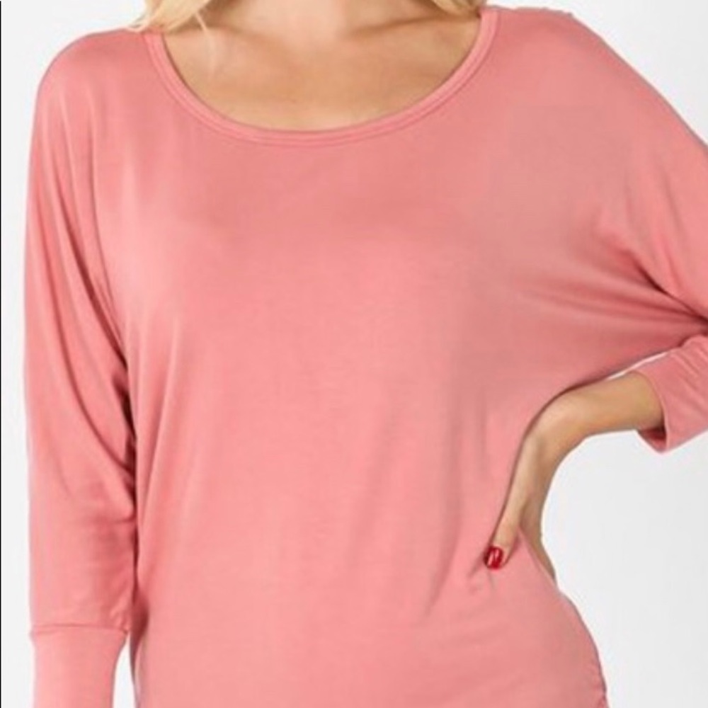 LAST - Lightweight long sleeve dolman top